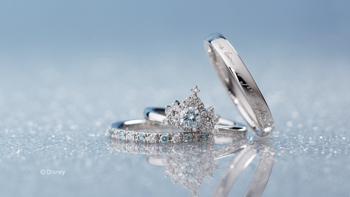公式 ディズニー 結婚指輪 マリッジリング ４ Bridal