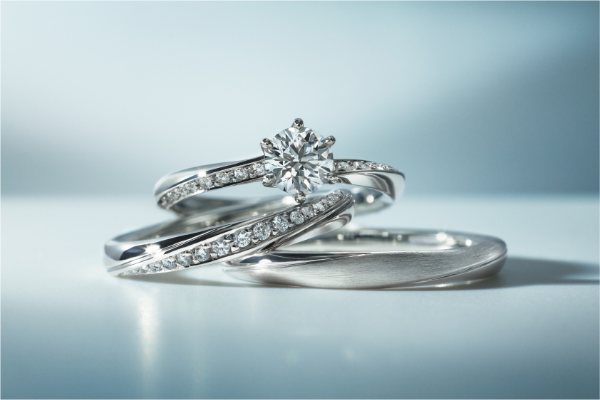 極上美品』ダイヤモンドプロポーズ結婚指輪1.0 ctプラチナPT 950f