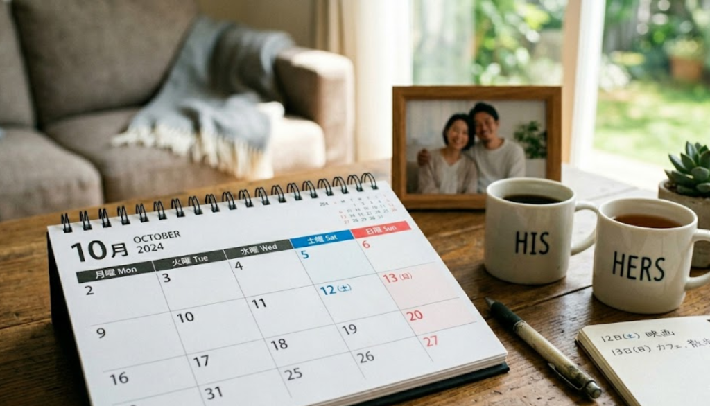 週末婚で新婚生活を始める前に決めたいルール