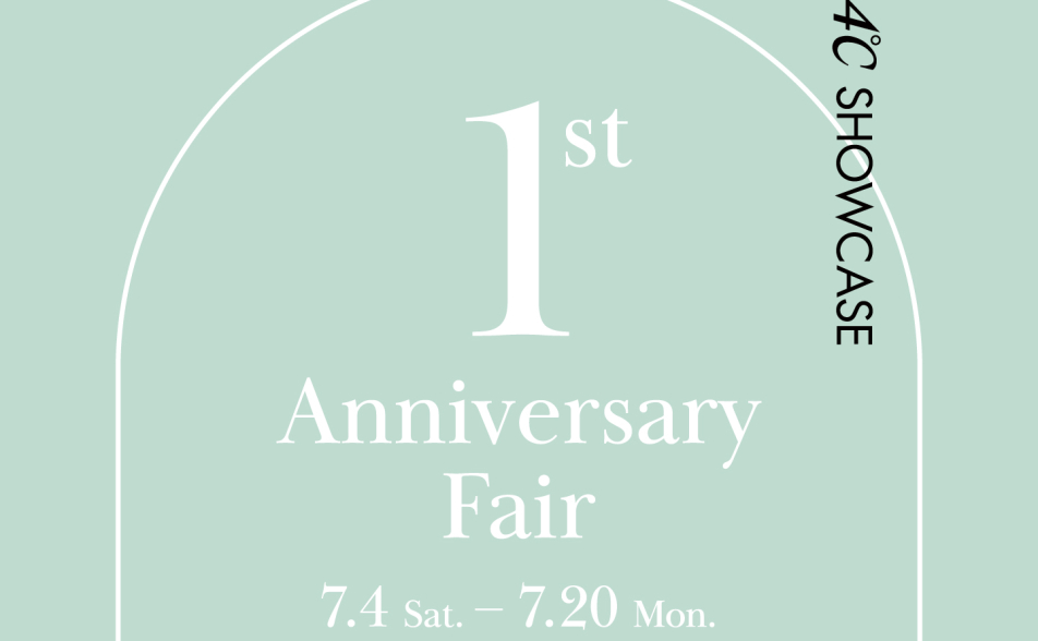 【4℃ SHOWCASE グランフロント大阪店】1st Anniversary Fair 開催